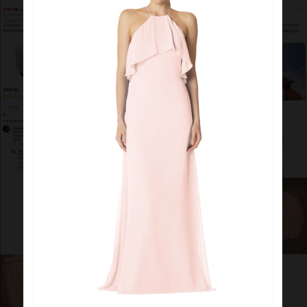 Bari Jay Style 1778 Bridesmaid Dress in Petal